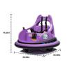 12V Ride on Bumper car for Kids,Electric car for Kids,1.5-5 Years Old,W/Remote Control, LED Lights, Bluetooth & 360 Degree Spin, Vehicle Body with Anti-Collision Padding Five-Point Safety Belt,2wd view 2