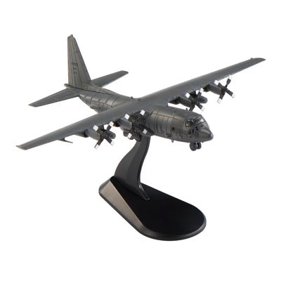 Eairsoky 1:200 Scale AC-130H Spectre Heavy Attack Gunship Metal Fighter Jet Model Military Die-cast Aircraft Models for Collection or Gift