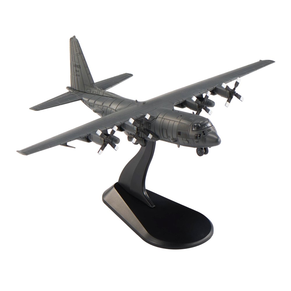Eairsoky 1:200 Scale AC-130H Spectre Heavy Attack Gunship Metal Fighter Jet Model Military Die-cast Aircraft Models for Collection or Gift
