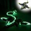 3D Printed Dragon Glow in The Dark - Dragon 3D Printed Cool Crystal 3D Printed Dragon with Wings, Surprise Animals Figurines Fidget Dinosaur Toys for Boys Kids Teen 5-7 4-6 8-12 view 1