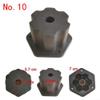 Plastic Tire Connector for Ride-On Cars, Single to Double Drive Adapter for Children's Electric Car Gearbox - No.8 Pneumatic Tire Coupler Clip(No.10) view 2