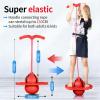 Balance Jumping Ball, Safe Fun Pogo Jumper Ball for Kids & Adults, Bouncing Balls with Handle & Non-Slip Footpads, Perfect for Balance, Coordination, and Fitness (Yellow) view 2