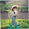 Gardening Tools, 4Pcs/Set Kids Gardening Tools Colorful Fun Carbon Steel Kids Set Include Rake, Claw and 2 Shovels, Safe DIY Toddler for view 3