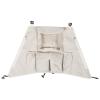 ifundom Baby Stroller Hanging Bag, Hanging Diaper Bottle Bag with Multiple Pockets, Large Capacity for Baby Essentials, Pram Gear for Travel Daily Outings Beige view 1