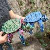 3D Printed Stuff 3D Prints Alligator Snapping Turtle Mouth Movable Articulated for Surprise Fantasy Gifts Aquarium Landscaping-Purple Crystal||33cm/13in view 2