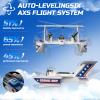 DEERC 3CH Amphibious RC Plane for Water, Land & Air, Remote Control Airplane Flying Boat Toys,2.4GHz 6-axis Gyro Stabilizer RTF Glider Aircraft Jet for Kids Adults Beginners Boys view 4
