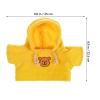 Kisangel 3pcs Tee Bear Clothes Mini Bear Sweater, 12-16 Inch Dolls Hoodie Plush Outfits for Stuffed Animal Clothes Party Photography Toy view 2