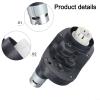 24V RS555 18000RPM High Speed Motor Gearbox for Children Electric Toy Car, Metal Gear with Composite Housing, 2.0m Length view 2