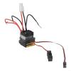 320A Brushed ESC with Cooling Fan and External UBEC, Double Way RC Speed Controller for 550/560/580 Motors, 6-16V Brush Motor ESC for RC Car Boat view 2