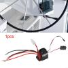320A Brushed ESC with Cooling Fan and External UBEC, Double Way RC Speed Controller for 550/560/580 Motors, 6-16V Brush Motor ESC for RC Car Boat view 4