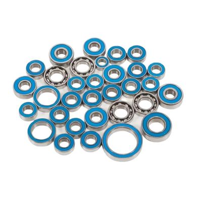 32Pcs Sealed Bearing Kit for 1 10 RC Rigs Crawler UTB10 Unlimited Trail Buggy Axle Transmission Chassis Replacement Compatible with