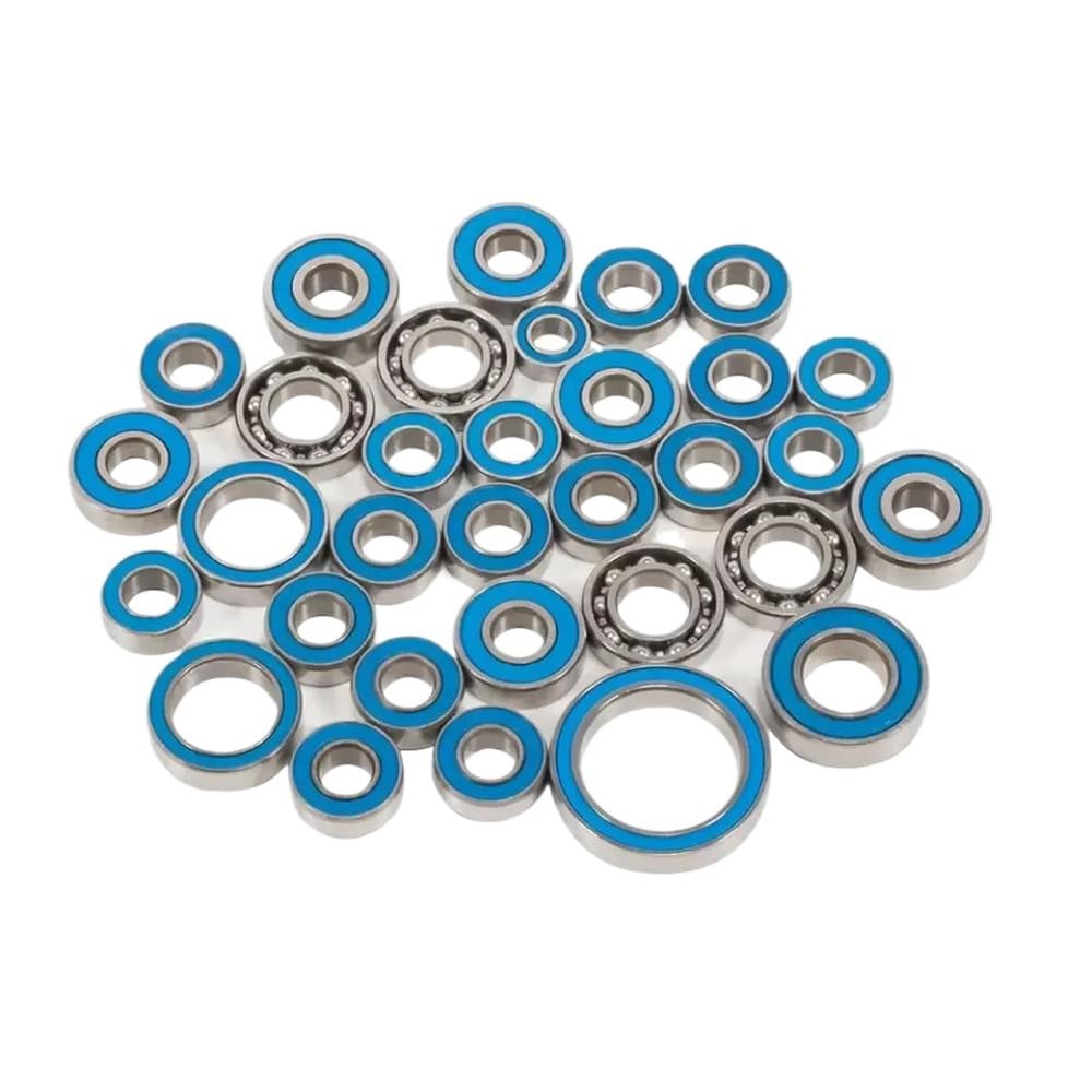 32Pcs Sealed Bearing Kit for 1 10 RC Rigs Crawler UTB10 Unlimited Trail Buggy Axle Transmission Chassis Replacement Compatible with