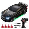 Actualia Mini RC Drift Car, 1:64 Scale Remote Control Car with LED Lights & Drift Tires, 2.4GHz Stunt Drifting RC Vehicle Toys Hobby Gift for Adults view 1