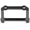 Aluminium Alloy Front Bumper Mount for Axial SCX24 C10, RC Car Upgrade Parts, Durable 1/24 Scale Front Bumper with Precise CNC Machining, Anodized Finish for Enhanced Performance a (Black) view 3