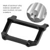 Aluminium Alloy Front Bumper Mount for Axial SCX24 C10, RC Car Upgrade Parts, Durable 1/24 Scale Front Bumper with Precise CNC Machining, Anodized Finish for Enhanced Performance a (Black) view 4