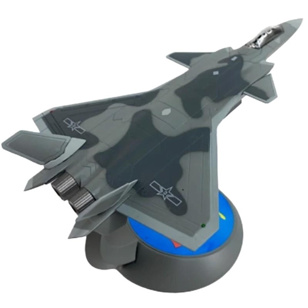 Flying Airplane Model Diecast 1/144 Scale China J-20 J20 4th Gerneration Fighter Plane Aircraft Model Military Toys for Collection Aviation Airbus(A-1)
