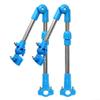 180 Adjustable Umbrella Holder with 0.8-2cm Hole Diameter, Telescopic Sunshade Mount for Stroller, Wheelchair, for Bicycle, Scooter, Camping Chair, for Universal for Clamp Design(Blue) view 1