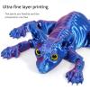 3D Printer Toys 3D Prints Sphynx Cat Articulated for Stress Relief Home Office Decompression Decor Executive Desk Toys-Laser Red||23cm/9.1in view 4