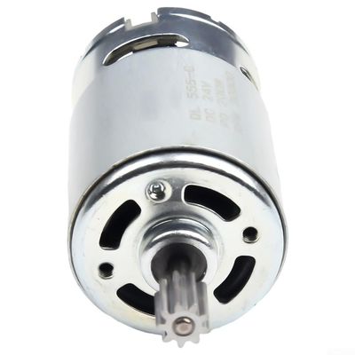 555 24V High Power Electric Motor for Kids Ride On Car, 18000rpm High Speed Replacement Motor Compatible with DL 555-C Toy Vehicle(555 24V 30000 9T)