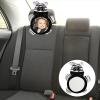 ARTSEWPLY Car Rearview Mirror and Backseat Observation Mirror for Infants, Shatterproof Wide-angle View, Black and White Striped Pattern for Rear-facing Car Seats view 3