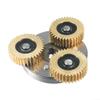 36T Copper Planetary Gear for Bafang BBS02 Hub Motor, Nylon Tooth Electric Motor Gear Set with Clutch, 38mm Replacement Part Compatible with for Bafang view 1