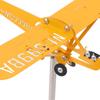 Piper J3 Cub Airplane Windmill Outdoor Decorative Metal Windmill for Garden Yard Patio Decor Sturdy Iron Stainless Steel Structure (L) view 4