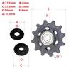 12T 14T Rear Derailleur Pulley Set for Eagle 12-Speed Systems, Compatible with for XX1 X01 GX SX, Aluminum for Jockey Wheel Kit, Mountain for Bike Drivetrain Upgrade view 4