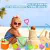 Beach Sand Toys | Animal Molds Included,Kids Beach Sand Shovel Toy - for Summer Birthday Start of School Day Boys Girls Preschoolers Children view 3