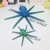 3 d Printed Animals 3-d Printed Stuff Octopus Articulated for Stress Relief Home Office Decompression Decor Executive Desk Toys-Purple Gold||19cm/7.5in view 2