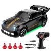 Actualia Mini RC Drift Car, 1:64 Scale Remote Control Car with LED Lights & Drift Tires, 2.4GHz Stunt Drifting RC Vehicle Toys Hobby Gift for Adults view 1