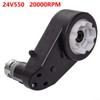 24V 550 20000RPM High Torque DC Gearbox Motor for Children's Ride On Car, RS550 Replacement Engine with Plastic and Metal Construction view 3