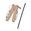 1/6 Scale Action Figure Clothes - Cargo Pants & Belt for 12" Female Figures (Khaki) view 2