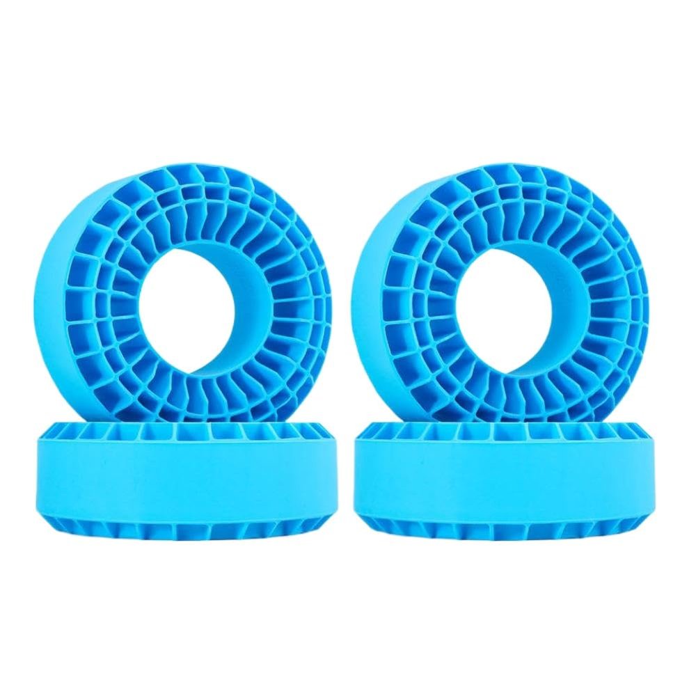 Rubber Insert Foam Fit 118-122mm 4.75 OD 1.9 Wheel Tires Compatible With 1/10 RC Crawler(Blue)