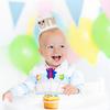 SHINEOFI First Birthday Crown Hat Birthday Party Hat Bear Design Headwear for Boys and Celebration view 3