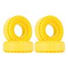 Rubber Insert Foam Fit 118-122mm 4.75 OD 1.9 Wheel Tires Compatible With 1/10 RC Crawler(Yellow) view 1