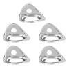 10Pcs 25KN 316 Stainless Steel Rock Climbing Hooks, Heavy Duty Hanger Bolts for Personal Anchor System, Caving Gear & Treehouse Attachment, Ice & Rock Climbing Anchors (5pcs without Expansion Screw) view 1