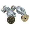 BEAXTURBO CNC Upgrade Aluminum7075&Copper Cover Front&Rear Axle housing&Steering Links kit-with an Aluminum Cover for Axial 1:8 AXP8 Gilamon 2.2 (Silver) view 3