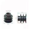 CHHBEIMPJS 35mm 19mm/20mm ID V Belt Pulley Double Groove Fit for 168F 170F GX110 GX120 GX160 GX200 7HP Kart Engines(19mm) view 3