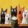 1000 Piece Cat Jigsaw Puzzle for Adults, Funny Surprised Kitten Arround Milk Can Scene, Unique Artistic Decoration & Stress Relief Activity, Gift for Cat Lovers & Puzzle Enthusiasts view 1