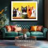 1000 Piece Cat Jigsaw Puzzle for Adults, Funny Surprised Kitten Arround Milk Can Scene, Unique Artistic Decoration & Stress Relief Activity, Gift for Cat Lovers & Puzzle Enthusiasts view 4
