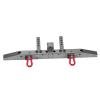 Anti Collision Aluminium Rear Bumper for Traxxax 4 RC Crawler Cars, Heavy Duty RC Car Parts, CNC Precision Workmanship with Smooth Edge, Durable Accessory for Off - Road Advent (8236T Titanium Gray) view 4
