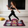 Wireless Dance Mat, 9 Key Interactive Music Game Pad Anti Slip Foldable, with Non Slip Design for Kids Adults Indoor Outdoor Use (Pink) view 2