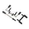 1/10 RC Servo Mount Hydraulic Steering Link Aluminum Lightweight Adjustable Damping SCX10 (Black) view 2