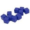 30 Pcs 16mm Dice Set Six Sided Dice Write On Cubes Game for Math Teaching Educati30 Pcs 16mm Set Six Sided Write On Cubes Game for Math Teaching Education Red (Blue) view 3