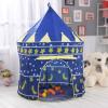 Children Play Tent Indoor Outdoor Princess Prince Playhouse Tent Toy for Kids Gifts (Blue) view 3