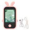 1080P 48MP Digital Camera, Kids Smart Phone with Touch Screen, 2.8in IPS Display MP3 Music Player with Selfie Camera, Fun Photography for Children with Stickers and Filters, Built (Pink) view 1