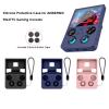 Fully Wrap Soft Protective Cover for ANBERNIC RG477V Elastic Silicone Shockproof Drop-Resistant Impact-Proof Case Sleeve Accessories with 4-Pieces Joystick Caps and Lanyard (Pink) view 2