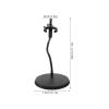 FUOYLOO Figurine Display Stand - Flexible Bendable Posing Support for 5.9-11.8'' Model Figures - Dolls Display Oval Base for Action Figure Puppet Game Character Collections view 4