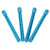 RC Toys For Redcat For Traxxas For Axial For Hsp 02144 1/10 4Pcs 102037 Aluminum Body Mounts For RC Cars Upgrade Parts(Blue) view 1