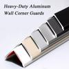 Aluminum Alloy Corner Guard Metal Edge Trim Wall Corner Protection Profile Doorway Protector and Decor Easy to Install(Gray 2,25mm L0.8m/2.6ft) view 2